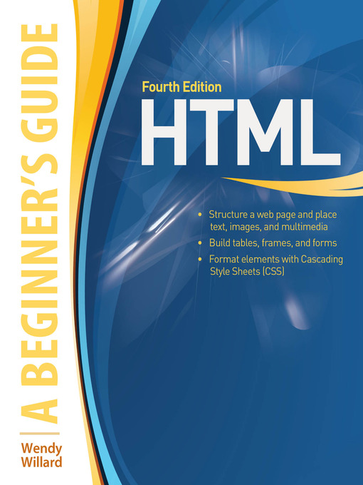 Cover image for HTML A Beginner's Guide
